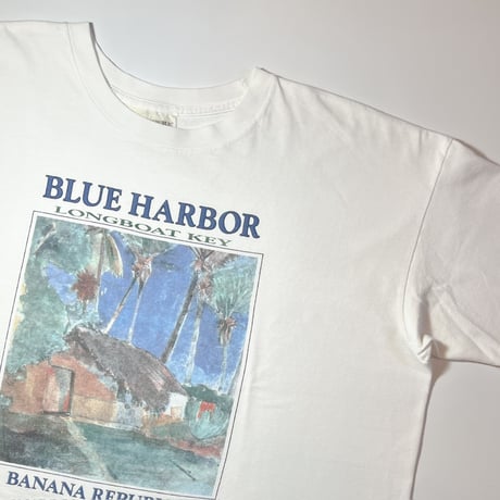 1980's〜 BANANA REPUBLIC Printed Tee