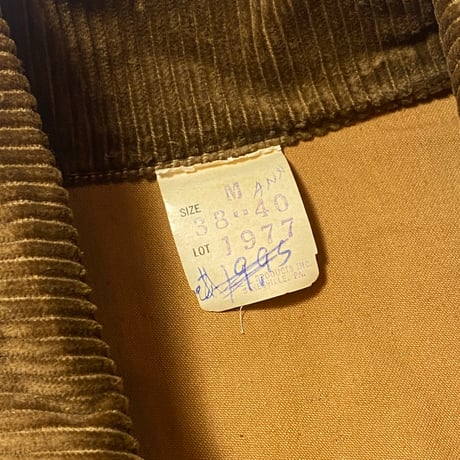 1960's Ideal Hunting Jacket Deadstock