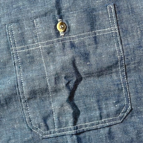 1990's Dickies Chambray L/S Shirt Deadstock