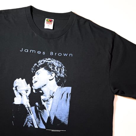 2000's〜 FRUIT OF THE LOOM James Brown Printed Tee