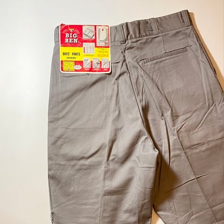 1960's BIG BEN Chino Trousers Deadstock