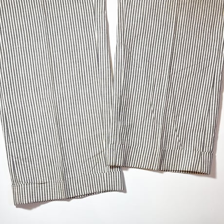 1950's WASHINGTON DEE CEE Seersucker Trousers Deadstock
