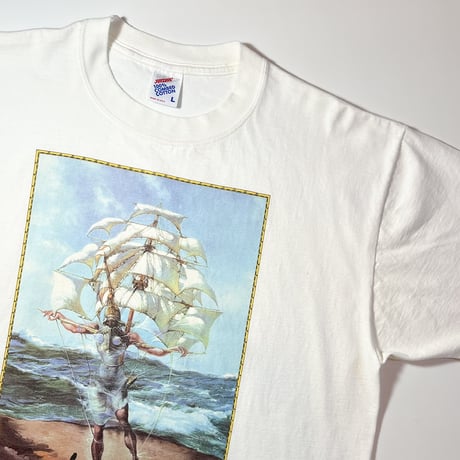 1990's JERZEES Salvador Dali Printed Tee