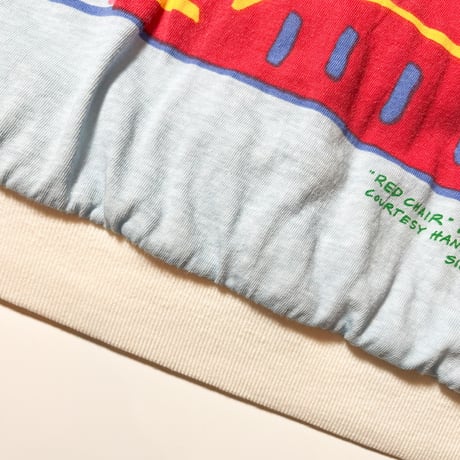 1980's Unknown Peter Max Printed Reversible Sweat