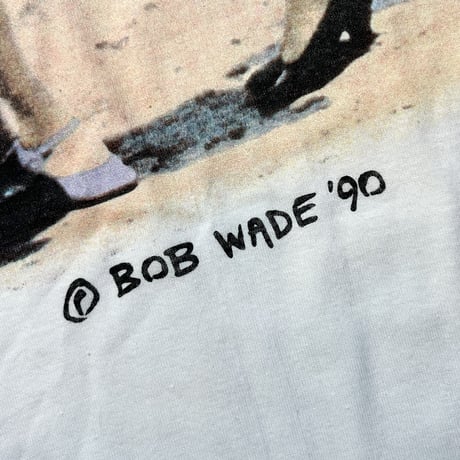 1990's Art Wear BOB WADE Printed Tee Deadstock