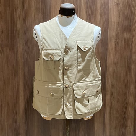 1990's Willis&Geiger Poplin Vest Deadstock