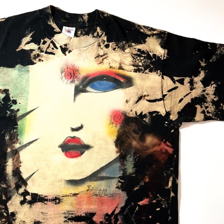 1990's FRUIT OF THE LOOM Bleached Tee