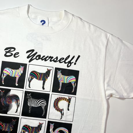 1990's DFE Zebra Printed Tee