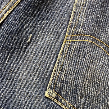 1960's Levi's 505 Big E Denim Pants With Selvedge
