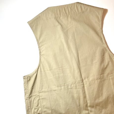 1990's Willis&Geiger Poplin Vest Deadstock