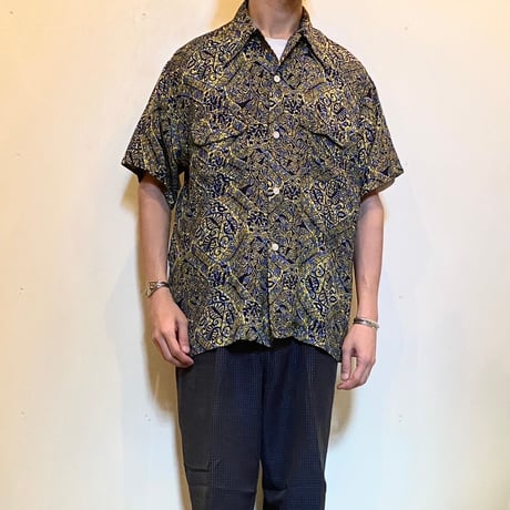 1950's Manhattan Rayon S/S Shirt