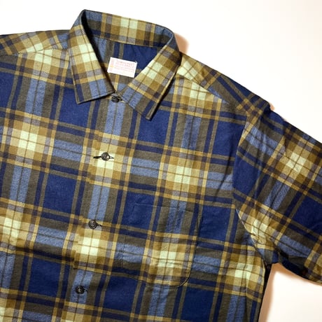 1960's TOWNCRAFT Flannel L/S Shirt Deadstock