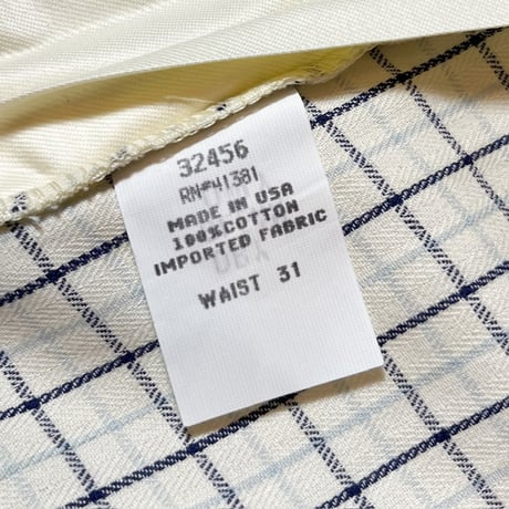 1990's Polo by Ralph Lauren Herringbone Trousers Deadstock