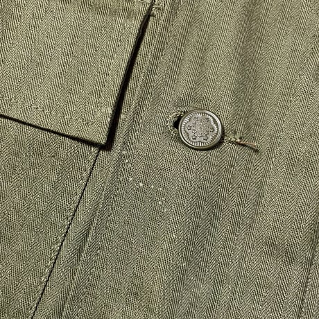 1940's US.ARMY M-43 Herringbone Jacket Deadstock