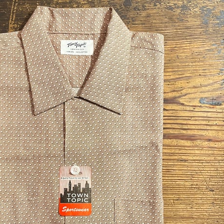 1950〜60's TOWN TOPIC S/S Shirt Deadstock