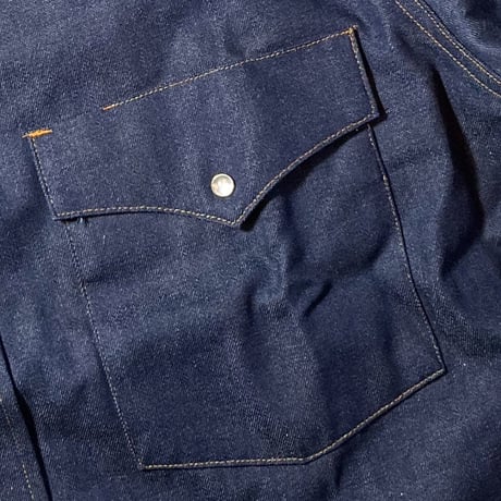 1990's Carhartt Denim Western L/S Shirt Deadstock