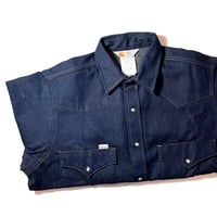 1990's Carhartt Denim Western L/S Shirt Deadstock