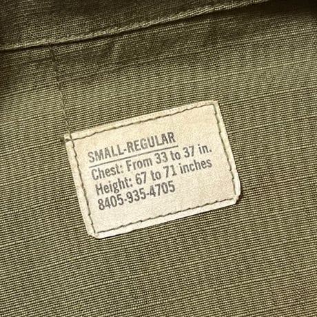 1960's US.ARMY Jungle Fatigue 4th Jacket