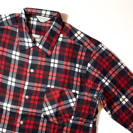 1960's Island in the Sun Flannel L/S Shirt Deadstock