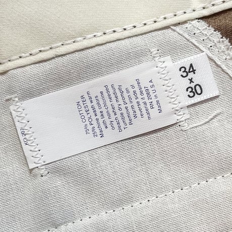 1990's Dickies Corduroy Trousers Deadstock