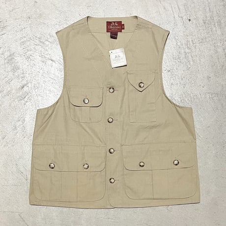 1990's Willis&Geiger Poplin Vest Deadstock