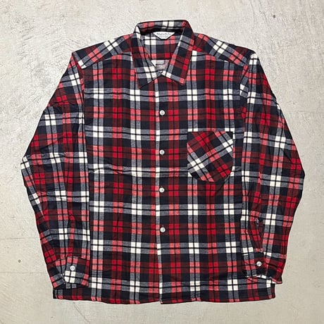 1960's Island in the Sun Flannel L/S Shirt Deadstock