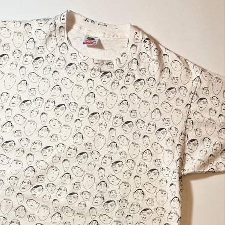 1990's FRUIT OF THE LOOM Ken Brown Printed Tee