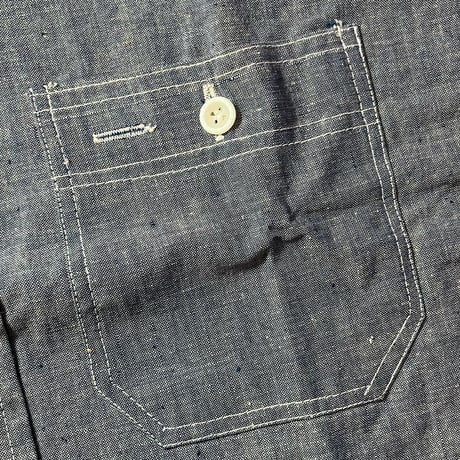 1960's〜 King Kole Chambray L/S Shirt Deadstock