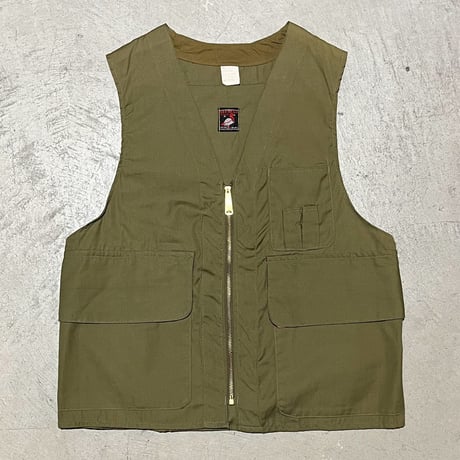 1960's RED HEAD Poplin Hunting Vest Deadstock