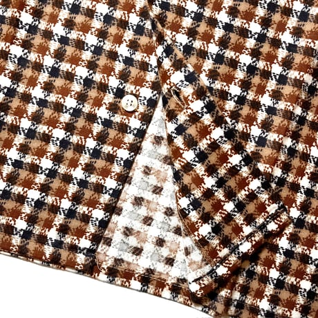 1970's DANGOS' Flannel L/S Shirt Deadstock