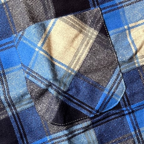 1950〜60's IRONWEAR Flannel L/S Shirt Deadstock