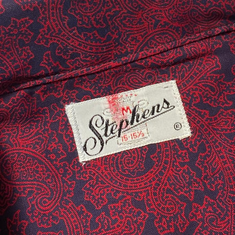 1960's〜 Stephens S/S Shirt Deadstock