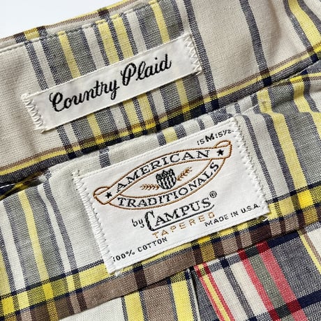 1960's CAMPUS S/S Shirt Deadstock