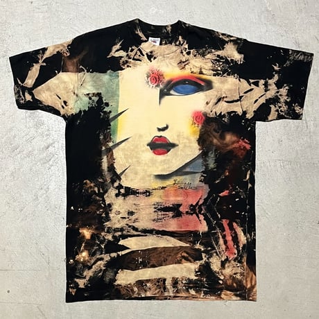 1990's FRUIT OF THE LOOM Bleached Tee