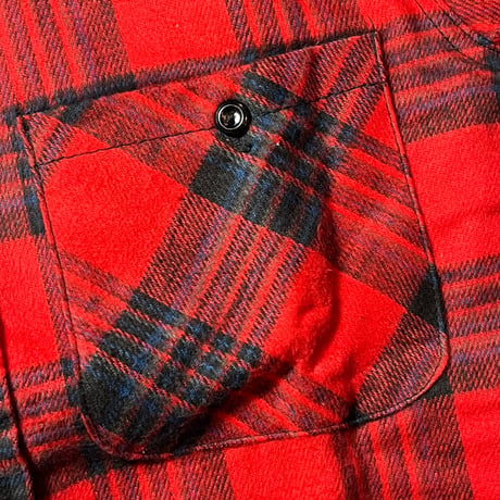 1950's FAWN GROVE Heavy Flannel L/S Shirt Deadstock