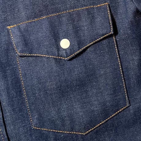 1960's Bar C Denim Western L/S Shirt