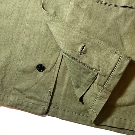 1940's US.ARMY M-43 Herringbone Jacket Deadstock