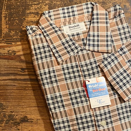 1950's Dunhill L/S Shirt Deadstock