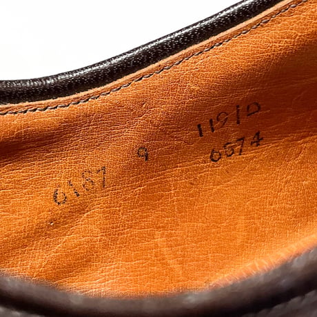 1960's BRENT Cordovan Leather Shoes