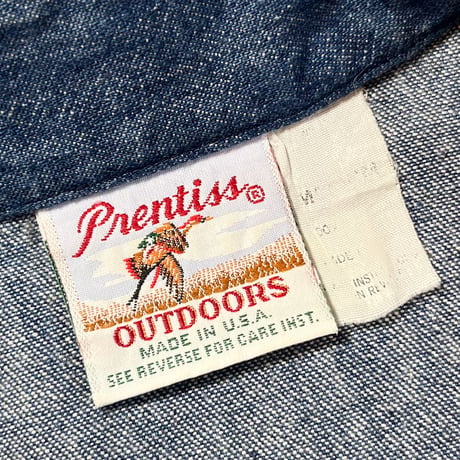 1980〜90's Prentiss Denim L/S Shirt