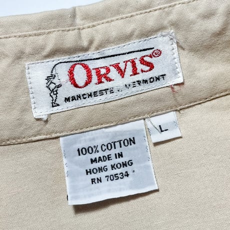 1980's ORVIS Fishing L/S Shirt