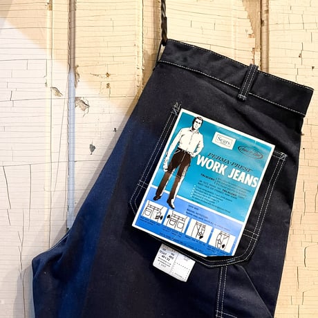 1960〜70's Sears Denim Painter Pants Deadstock