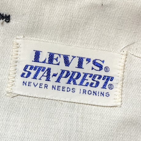 1960〜70's Levi's STA-PREST 518 Big E Tapered Pants