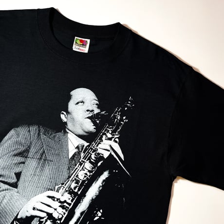 1990's〜 FRUIT OF THE LOOM LESTER YOUNG Printed Tee Deadstock