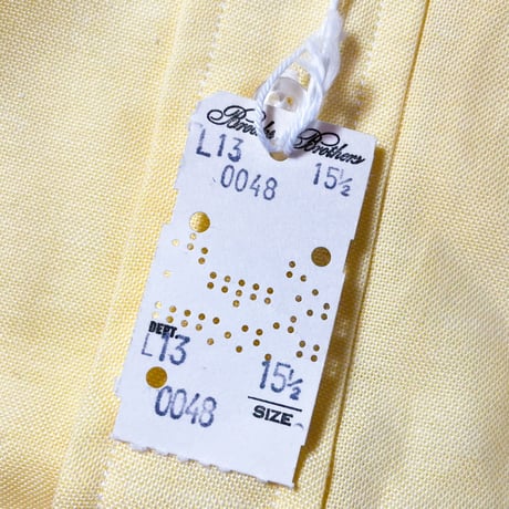 1970's Brooks Brothers S/S Shirt Deadstock