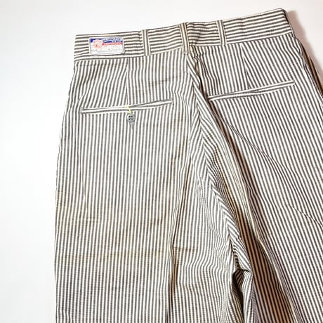 1950's WASHINGTON DEE CEE Seersucker Trousers Deadstock
