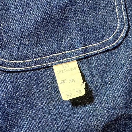 1960's BIG MAC Denim Coverall Deadstock