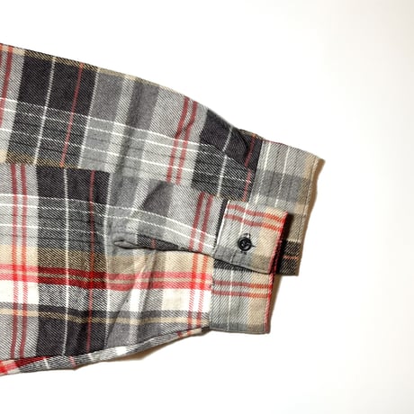 1980's RUGGED WEAR Heavy Flannel L/S Shirt Deadstock