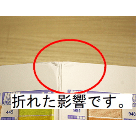 【訳あり品】DMC刺繍糸見本帳【送料無料】