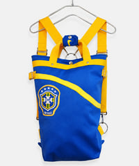 "Re;make" used soccer uniform 2way Rucksack -Brazil National Team